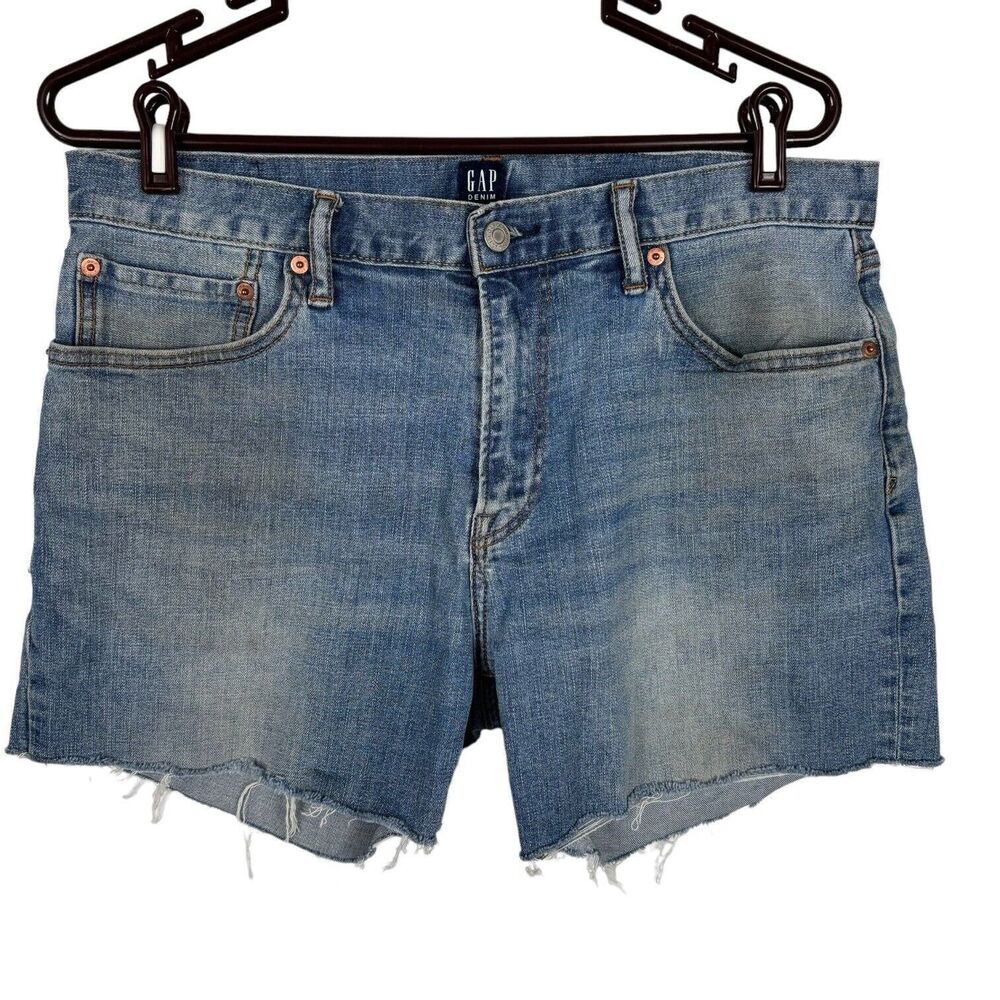 Gap Denim Raw Hem Jean Shorts Men's Size 34